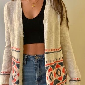 Abercrombie knit cardigan